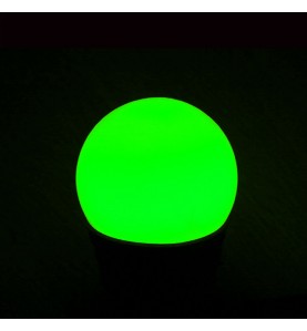 Ampoule LED verte B22 incassable 1W - guirlande guinguette