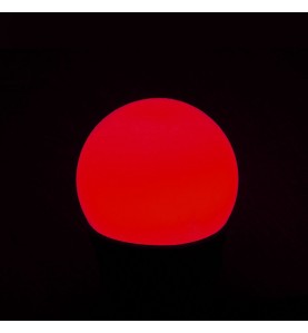 Ampoule LED rouge B22 incassable 1W - guirlande guinguette
