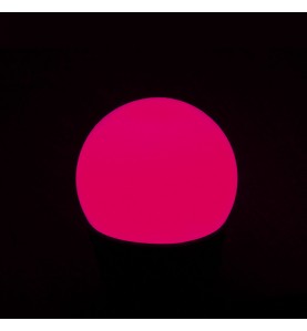 Ampoule LED rose B22 incassable 1W - guirlande guinguette