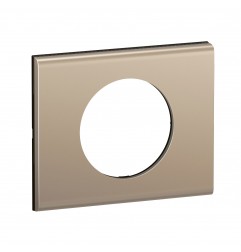Plaque de finition Céliane 1 poste - Nickel Satiné - CP2101