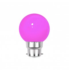 Revenergie | Ampoule LED Décorative B22 Rose 1W Incassable