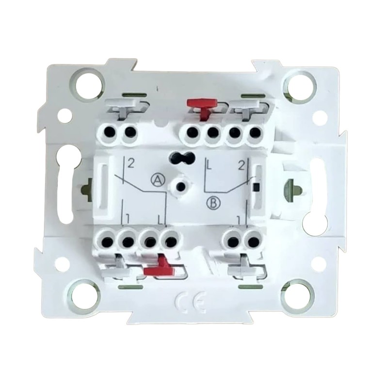 Arnould | Interrupteur va-et-vient lumineux Lumière- 10A - Blanc