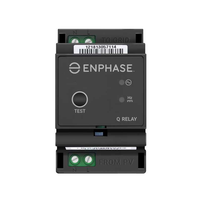 Enphase | Contrôleur de relais monophasé - Q-RELAY-1P-INT