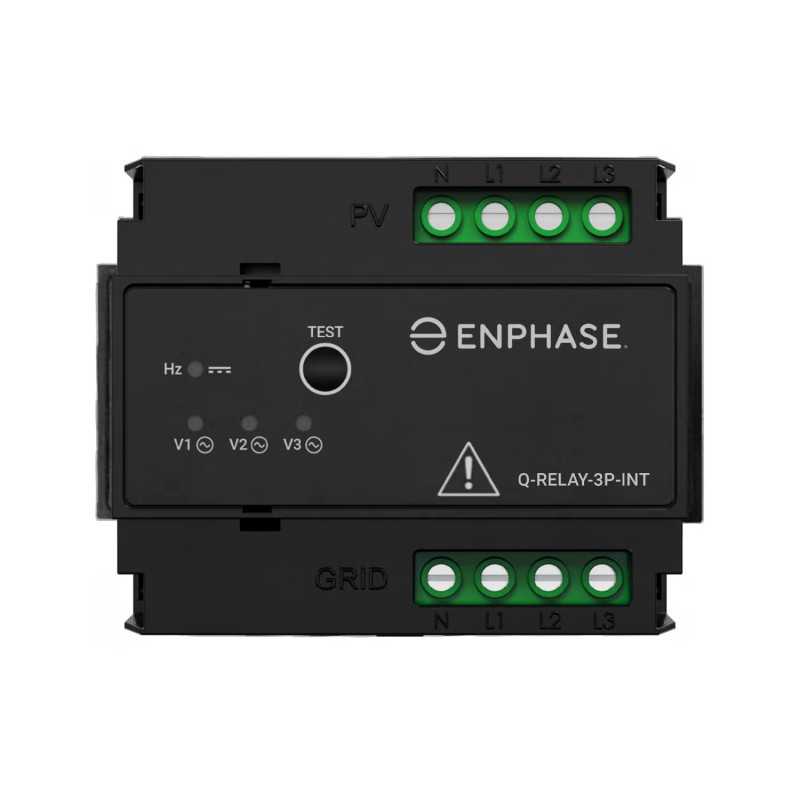 Enphase | Contrôleur de relais triphasé - Q-RELAY-3P-INT