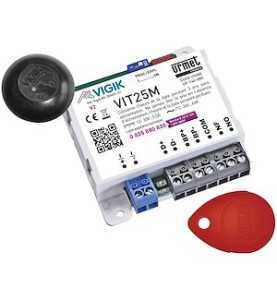 Kit contrôle d'accès pour résidence via micro-centrale autonome VIGIK - URMET VIT25M