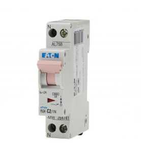 Disjoncteur modulaire, 1P+N, 10A, courbe C, 4,5kA