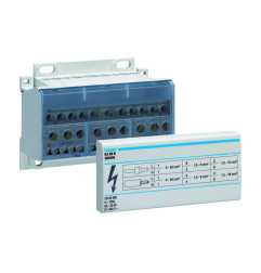 Répartiteur monobloc 4X100A In 100A tétrapolaire