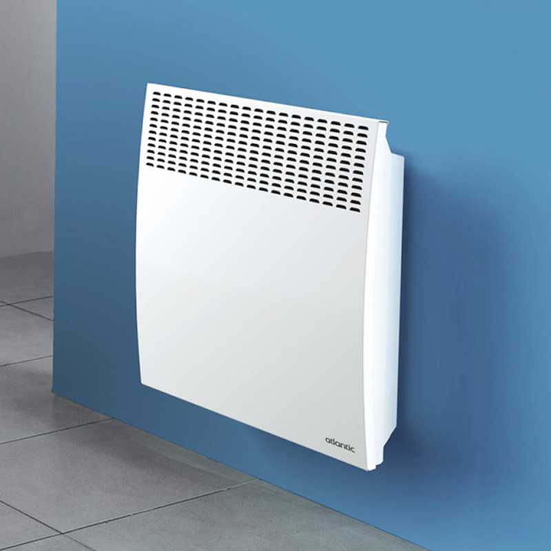 Atlantic | Radiateur convecteur F617 digital programmable vertical 500W blanc Atlantic | Radiateur convecteur F617 digital programmable vertical 500W blanc