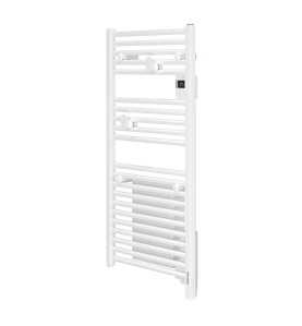 Atlantic | Radiateur sèche-serviettes connecté Doris digital 1500W - Avec soufflerie - WI-FI - Blanc brillant