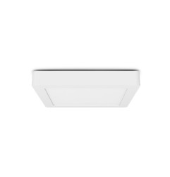 Plafonnier LED 220x220 mm -18W - 3000K blanc chaud - Carré