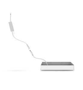 Plafonnier LED 220x220 mm -18W - 3000K blanc chaud - Carré