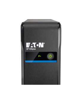 Onduleur Eaton 3P Ellipse 700VA 1ph Off-Line avec 4 prises FR, protection parafoudre pour PC et équipements critiques.