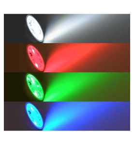 Ampoule LED Miidex GU5.3 4W RGB+CCT Blanc + Couleurs