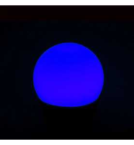 Lot de 18 ampoules bleues B22 incassables