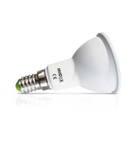 ampoule led e14 spot 4w 3000k blanc chaud 75