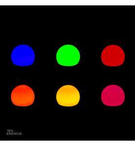 Rêvenergie | Lot 24 ampoules Led B22 guirlande guinguette multicolore - Ampoules LED B22 - Rêvenergie