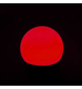 Lot de 3 ampoules rouges B22 Incassables avec culot en fer - Ampoules LED B22 - Rêvenergie