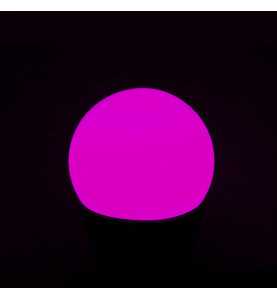 Lot de 9 ampoules LED roses B22 incassables - guirlande guinguette