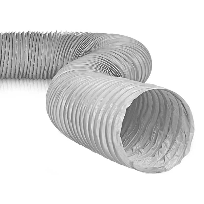Gaine souple PVC S&P Ø125 mm longueur 6 m ventilation flexible Gaine souple PVC S&P Ø125 mm longueur 6 m ventilation flexible