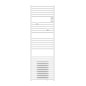 Sèche-serviettes Thermor Riva 4 - 1750W blanc brillant avec soufflerie Sèche-serviettes Thermor Riva 4 - 1750W blanc brillant avec soufflerie