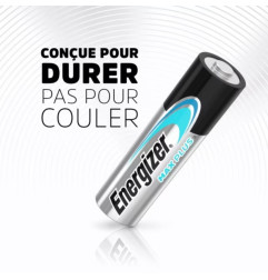 Piles alcalines Energizer Max Plus AA LR06 1,5V x10 longue durée