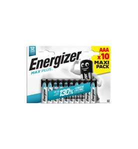 piles aaa energizer max plus lr03 1 5v pack 10 longue duree