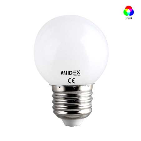 Ampoule LED E27 RGB 1W - Ampoules LED E27 - Rêvenergie