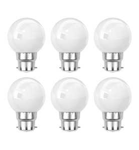 Lot de 6 ampoules blanches B22 Incassables avec culot en fer - Ampoules LED B22 - Rêvenergie