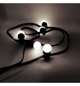 Lot de 6 ampoules Led Blanc B22 Incassables - Guirlandes guinguette
