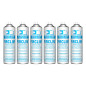Firclim - 6 sprays anti-bactérien, nettoyant, aérosol pour clim - 500ml