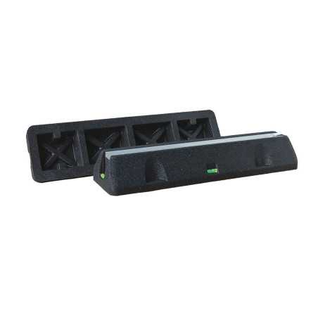 Niccons |Paire de rubbers |Support au sol caoutchouc 450x160x90
