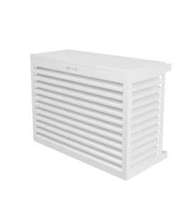 ache clim aluminium blanc S habillage unité extérieure climatisation pompe à chaleur