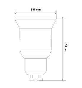Vision-el | Adaptateur de culot GU10 a E27 - Accessoires pour ampoules LED - Rêvenergie