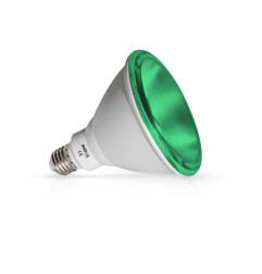 Ampoule LED E27 PAR38 16W Vert - Ampoules LED E27 - Rêvenergie
