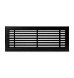 Grille soufflage linéaire 500x150 noire