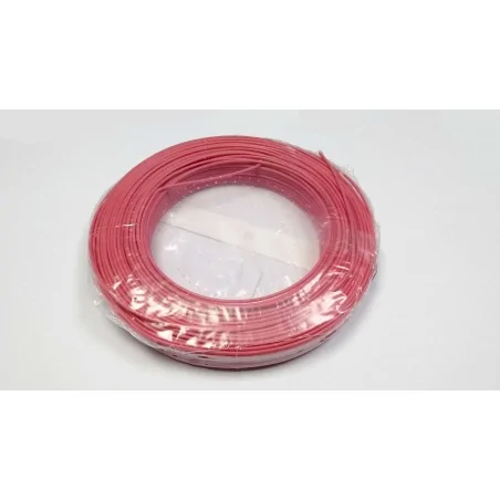Nexans - 01225011 - Bobine de fil électrique 1,5mm Rouge Long 100m [ H07V-U PASSEO 1 ]