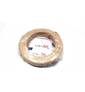 Nexans - 01225020 - Bobine de fil électrique 1,5mm Ivoire Long 100m [ H07V-U PASSEO 1 ]