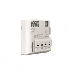 Delta Dore - 6351906 - Tyxia 5612 Récepteur nanomodule encastrable radio 2 voies éclairage ON-OFF