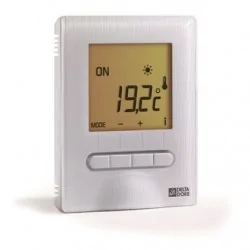 Delta Dore - Minor 12 Thermostat dambiance filaire semi-encastre a associer a Calybox 230