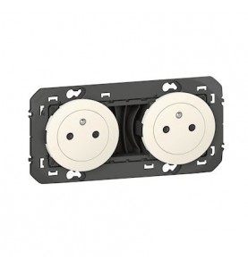 Legrand - 600332 - 2X2P+T PRECABLEES BLANC DOOXIE