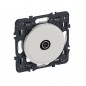 Legrand - 067782 -Prise TV simple mâle Ø9,52mm Céliane + enj. blanc + support