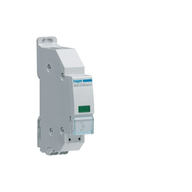 Hager - SVS121B - Voyant LED vert 230V SanVis