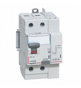 egrand -411639- Interrupteur differentiel DX3-ID haut vis-haut auto 2P 230V 63A A 30mA - 3 mod