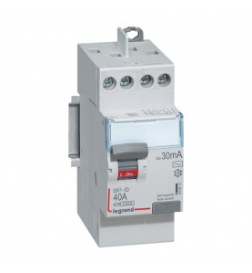 Legrand 411611- Interrupteur différentiel vis/vis 40A 230VAC 2 modules