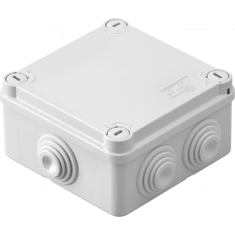 Gewiss - GW44024 - Boîte de dérivation avec couvercle IP55 100X100X50 1-4T P-FIL