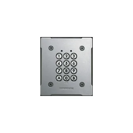 Aiphone - AC10F - Clavier encastré métal injecté, rétro éclairé, 100 codes & 2 relais